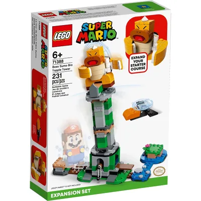 Lego Super Mario: Boss Sumo Bro Topple Tower - Expansion Set 71388