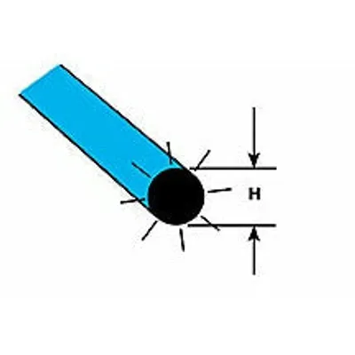 Plastruct Fluorescent Round Rod