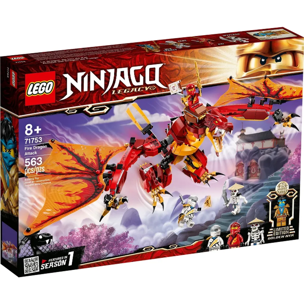 Lego Ninjago: Fire Dragon Attack 71753