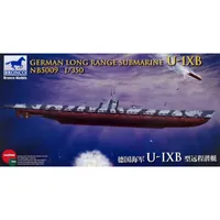 German Long Range Submarine Type U-IXB 1/350 Model Submarine Kit #NG5009 by Bronco