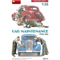 Car Maintenance 1930-1940 #38019 1/35 Detail Kit by MiniArt