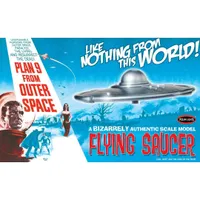 Plan 9 From Outer Space Flying Saucer Model Kit #970/12 by Polar Lights