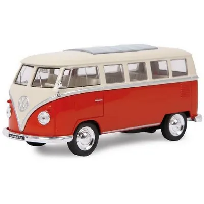 Maisto 1/24 Volkswagen Van Samba Red/Cream