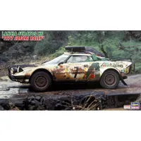 Lancia Stratos HF "1977 Safari Rally" 1/24 Model Car Kit #25036 by Hasegawa