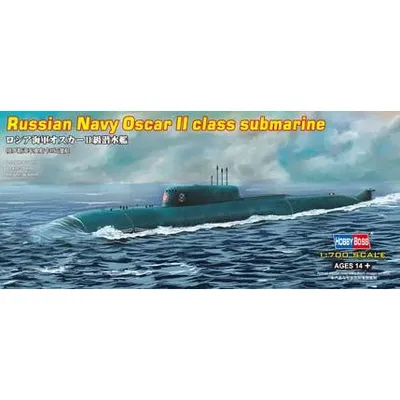 Oscar II Class Russian Navy Submarine 1/700 Model Submarine Kit #7021 by Hobby Boss