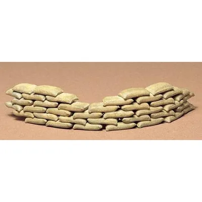 Military Miniatures Sand Bags Set #35025 1/35 Detail Kit by Tamiya