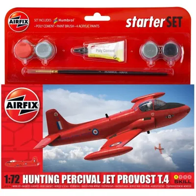 Hunting Percival Jet Provost Starter Set 1/72 by Airfix