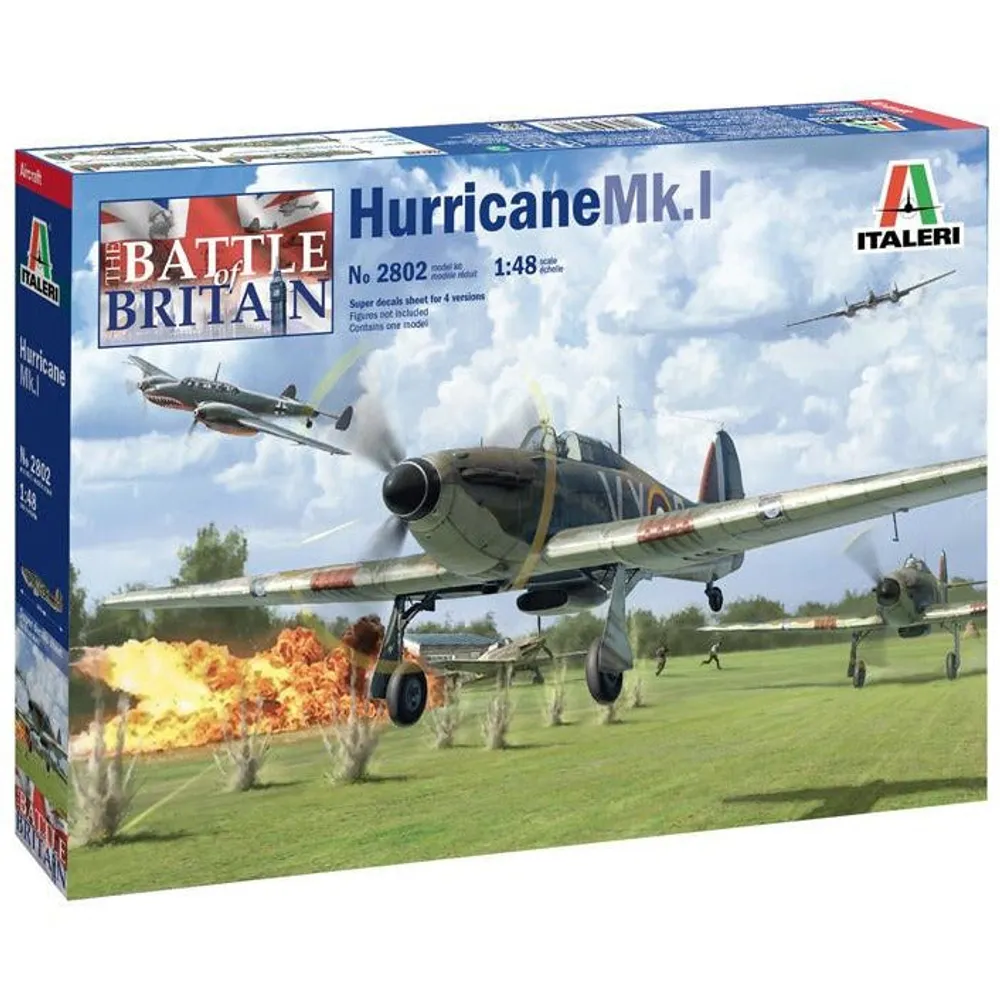 Hawker Hurricane Mk.I 1/48 #2802 by Italeri