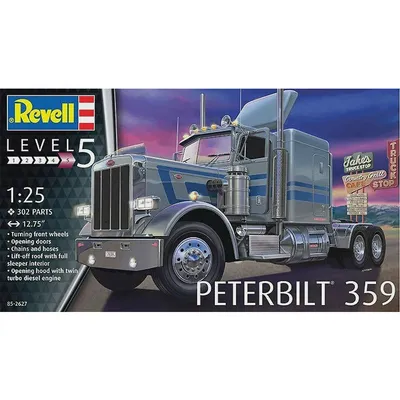Peterbilt 359 1/25 Model Car Kit #2627 by Revell