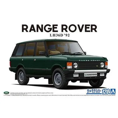 1992 Landrover LH36D Rangerover Classic 1/24 Model Car Kit #05796 by Aoshima
