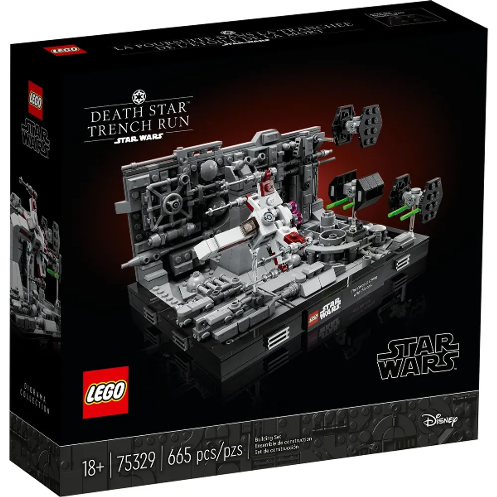 Lego Star Wars: Death Star Trench Run Diorama 75329