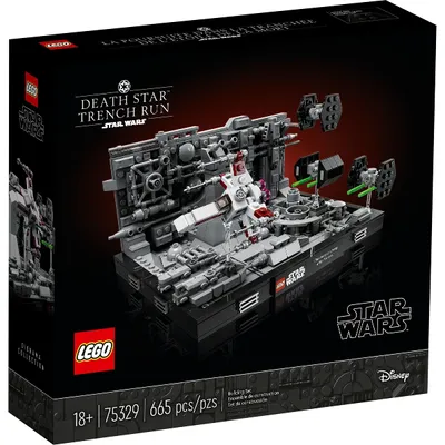 Lego Star Wars: Death Star Trench Run Diorama 75329