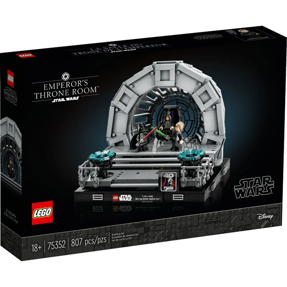 Lego Star Wars: Emperor's Throne Room Diorama 75352