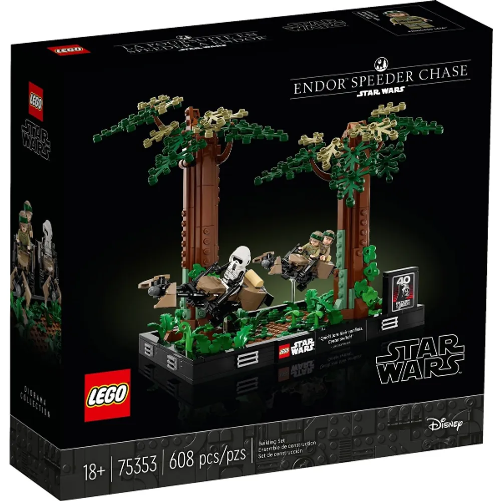 Lego Star Wars: Endor Speeder Chase Diorama 75353