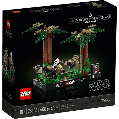 Lego Star Wars: Endor Speeder Chase Diorama 75353