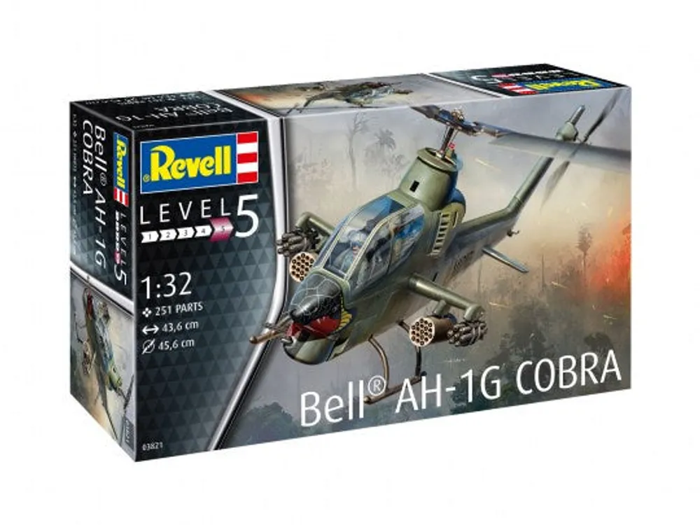 AH-1G Cobra 1/32 #3821 by Revell