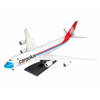Boeing 747-8F Cargolux LX-VCF "Facemask" 1/144 #03836 by Revell