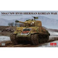 M4A3 76W HVSS Sherman Korean War 1/35 #RM-5049 by Ryefield