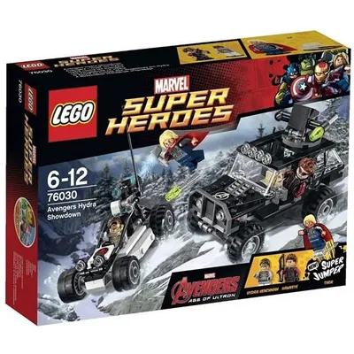 LEGO 76189 Marvel L'affrontement Entre Captain America et Hydra