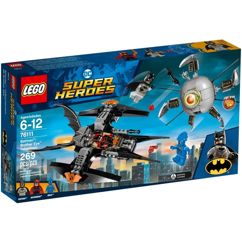 Lego DC Super Heroes: Batman: Brother Eye Takedown 76111