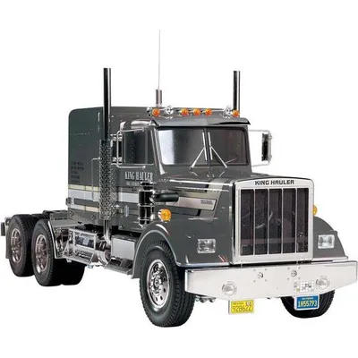 Tamiya 1/14 RC Semi Tractor Kit King Hauler - Black TAM56336