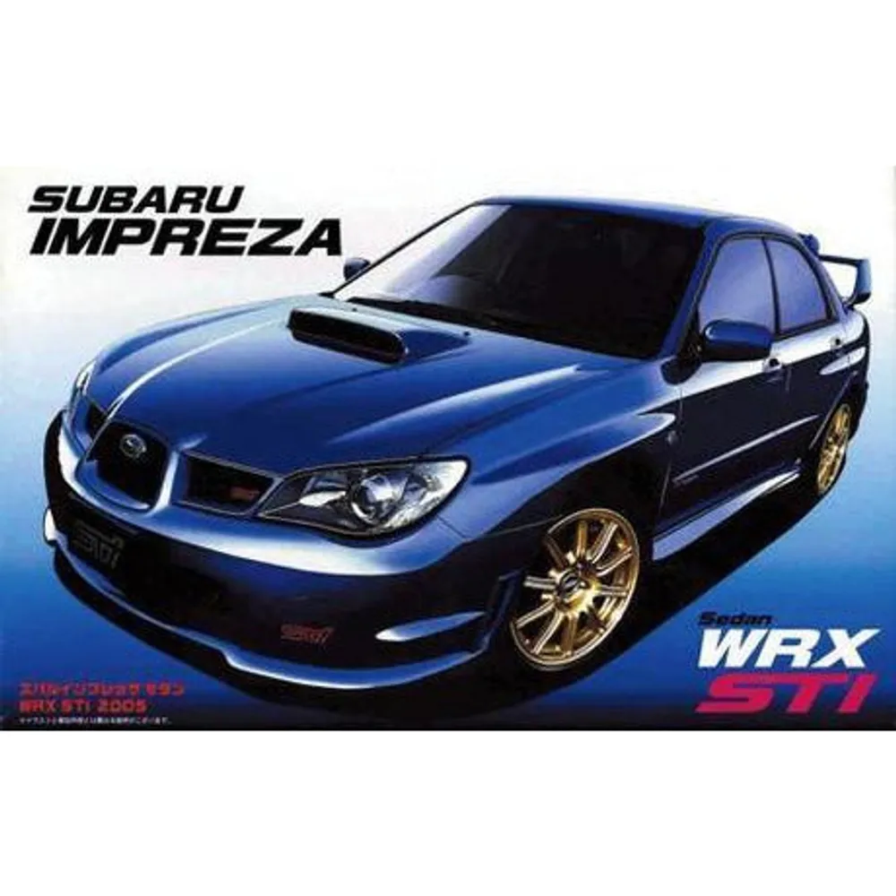 ID-83 Subaru New Impreza Sedan WRX STi 1/24 Model Car Kit #036694 by Fujimi