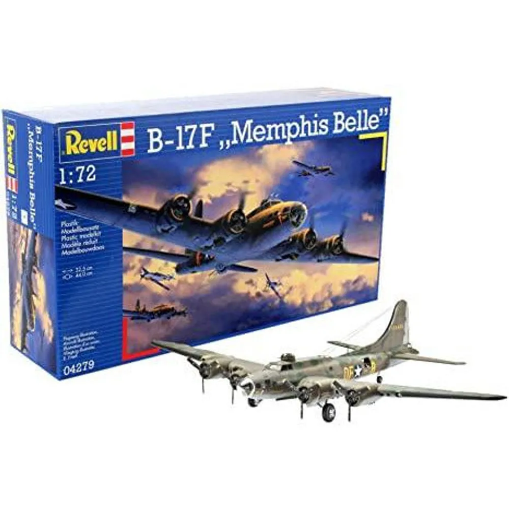 B-17F Memphis Belle 1/72 #4279 by Revell