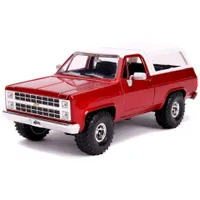 Jada 1/24 "Just Trucks" 1980 Chevy K5 Blazer Off Road - Red