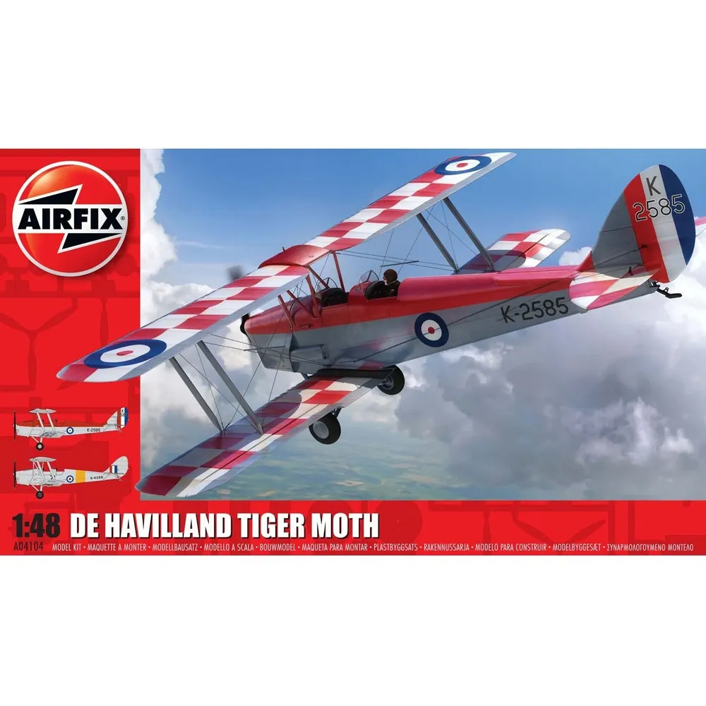 De Havilland D.H.82A Tiger Moth 1/48 by Airfix