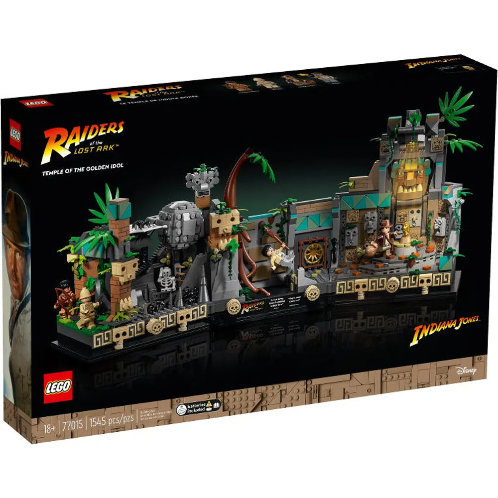 Lego Indiana Jones: Raiders of the Lost Ark Temple of the Golden Idol 77015