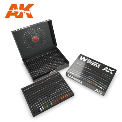 AK Weathering Pencils Deluxe Edition Box