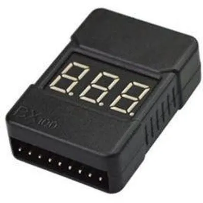 BX 100 LiPo Checker w/ Low Voltage Buzzer Alarm