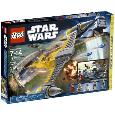 Lego Star Wars: Naboo Starfighter 7877