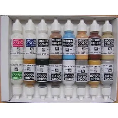 VAL70141 Model Color Earth Tones Paint Set