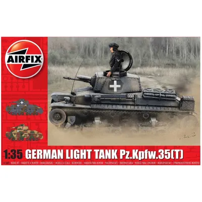 German Light Tank Pz.Kpfw 35(T) 1/35 by Airfix