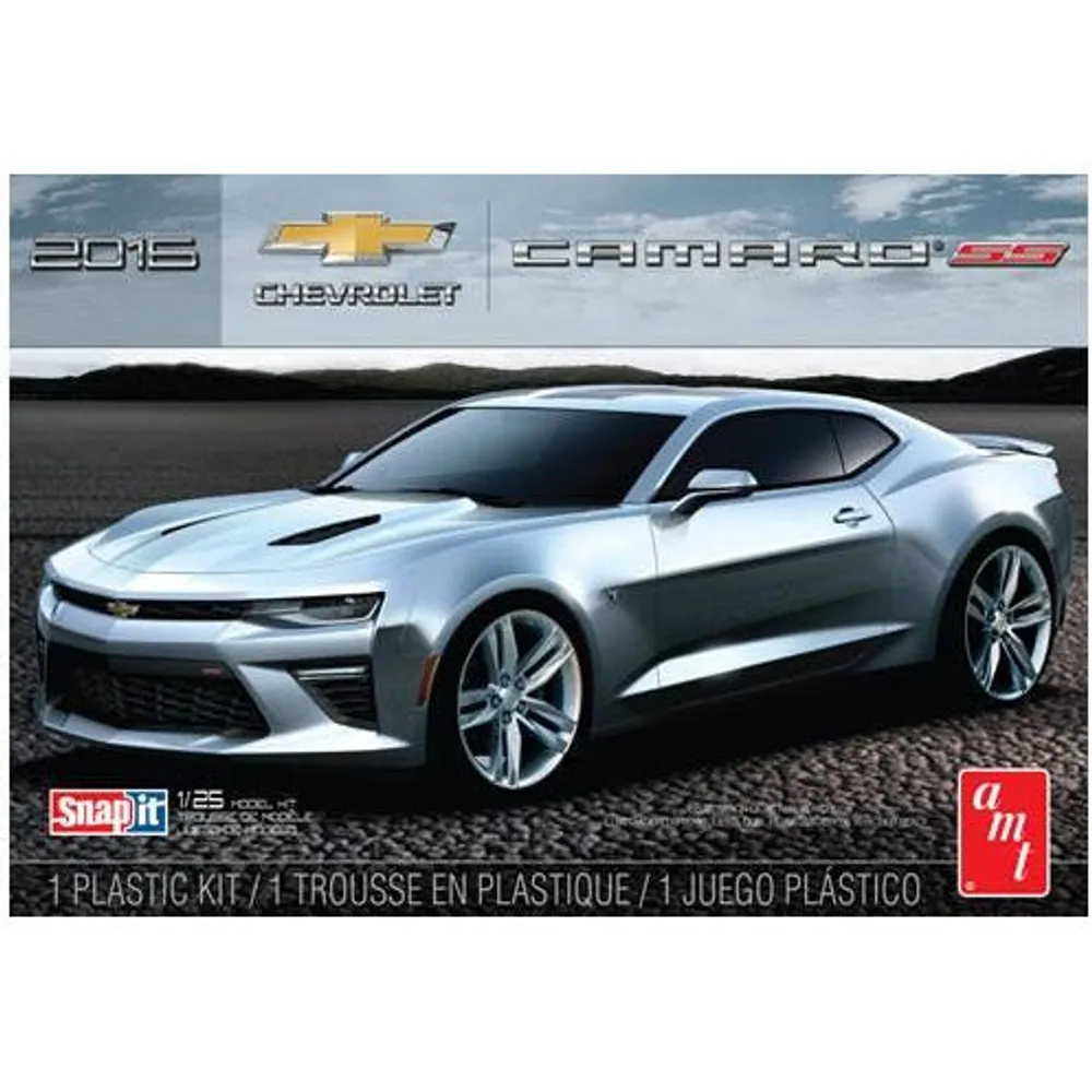 2016 Camaro SS Snap 1/25 Model Car Kit #0982 by AMT