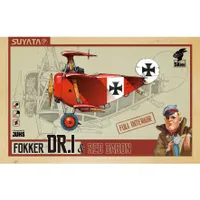 Fokker DR.I & Red Baron w/Full Interior SK-001 by Suyata