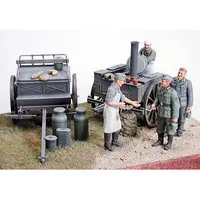 WWII German Field Kitchen Scenery #35247 1/35 Scenery Kit by Tamiya