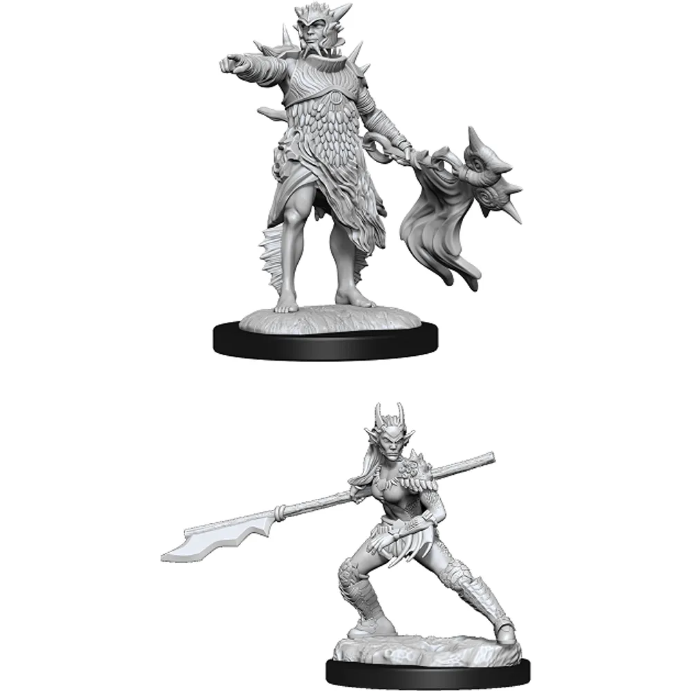 MTG Unpainted Mini - Coralhelm Commander & Halimar Wavewatch 90178