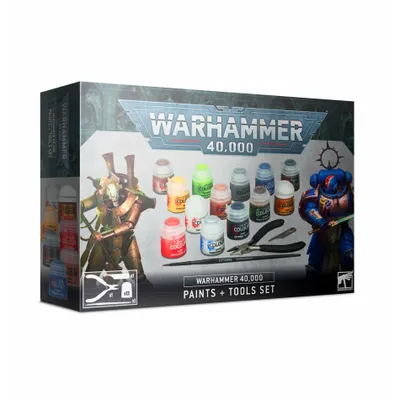 Warhammer 40,000: Paints + Tools Set