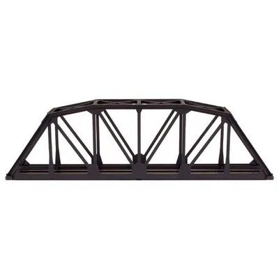 Through Truss Bridge Kit 18" HO Black Code 100