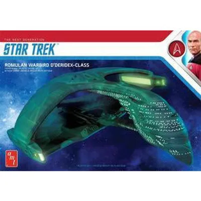 Romulan Warbird D'Deridex 1/3200 Star Trek The Next Generation Model Kit #1125 by AMT