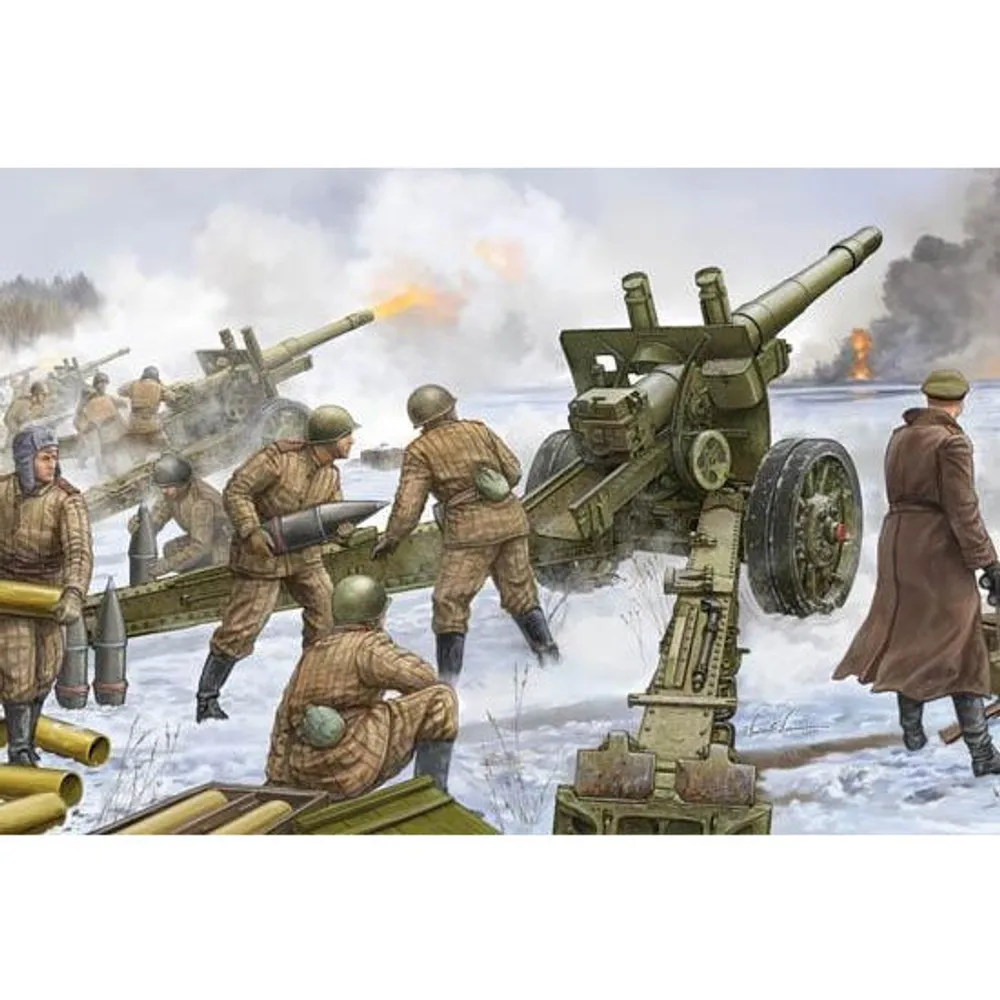 Soviet 152mm Howitzer-gun M1937(ML-20) 1/35 by Trumpeter