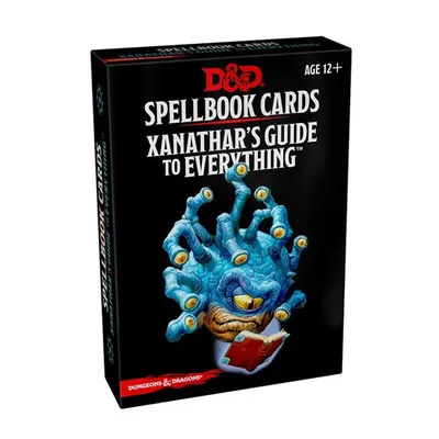 D&D Spell Cards: Xanathar's Guide to Everything