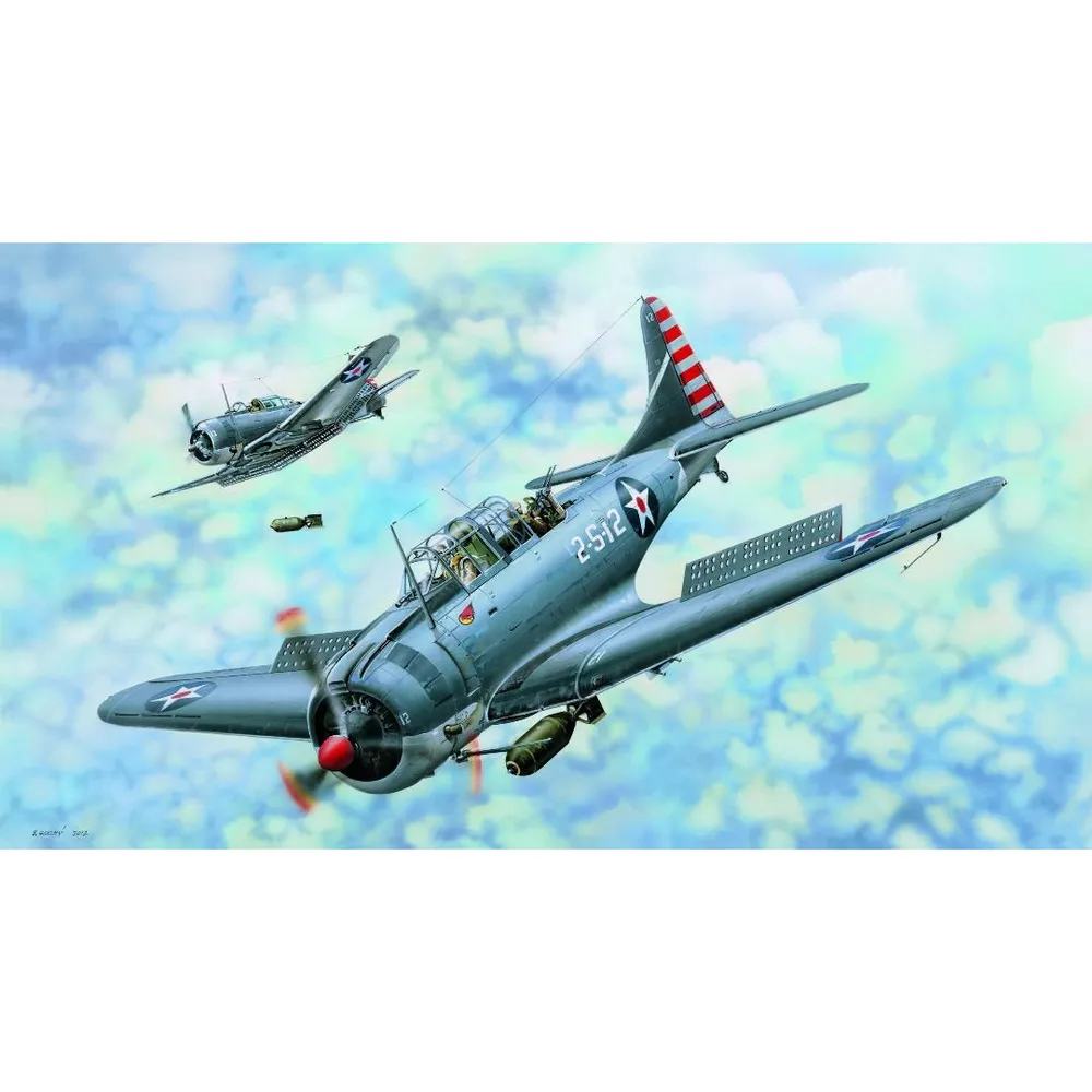 SBD-3/4 Dauntless 1/18 by I Love Kit