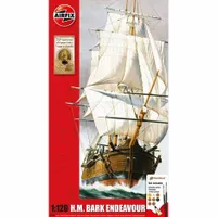 HM Bark Endeavour Gift Set 1/120 Model Sailing Ship #50047 by Airfix