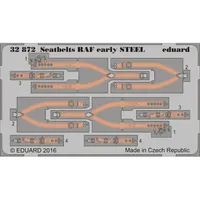 Eduard 1/32 Seatbelts Spitfire Mk IX Early Photo Etch (for Tamiya) #32669