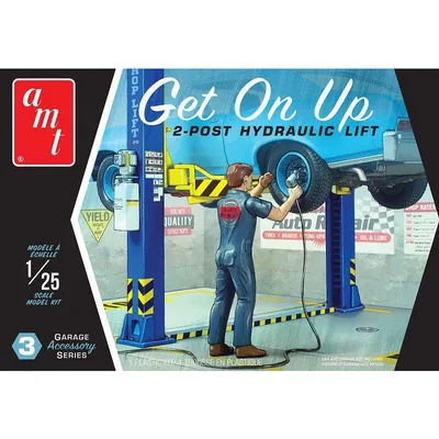 Garage Accessory Set #3 "Get On Up" 1/25 Car Accessory Model Kit #PP017M by AMT