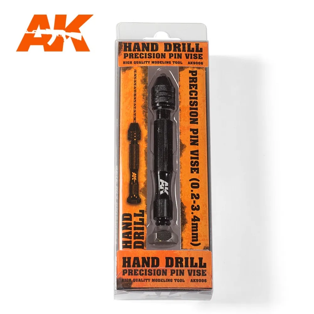 AK Interactive Hand Drill Precision Pin Vise 0.2 -3.4mm AK-9006