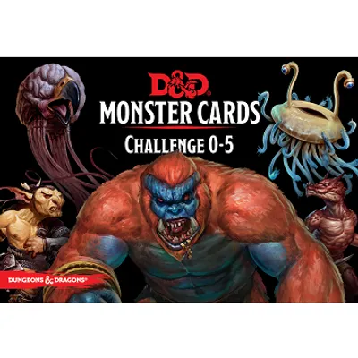 D&D Monster Cards: 0-5
